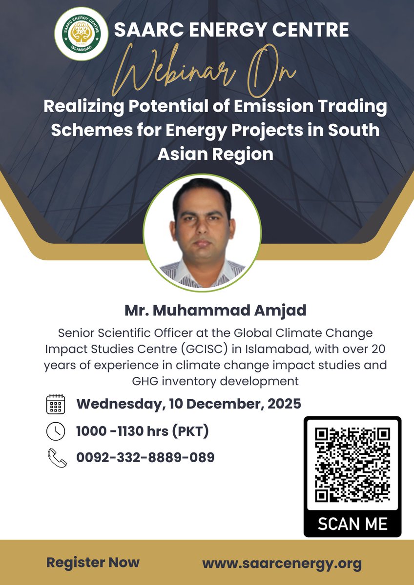 SAARC Energy Centre(SEC) tweet media