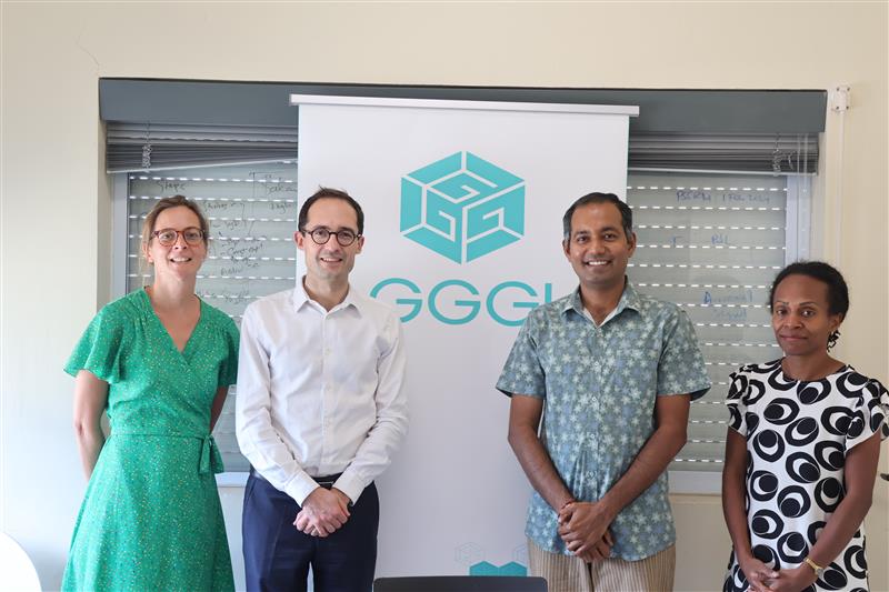 📢 GGGI Vanuatu met with AFD to review progress on the Inclusive Green Finance Roadmap, developed with the Reserve Bank of Vanuatu. #GreenFinance #InclusiveGrowth #ClimateAction #Vanuatu

Read more about it: linkedin.com/feed/update/ur…