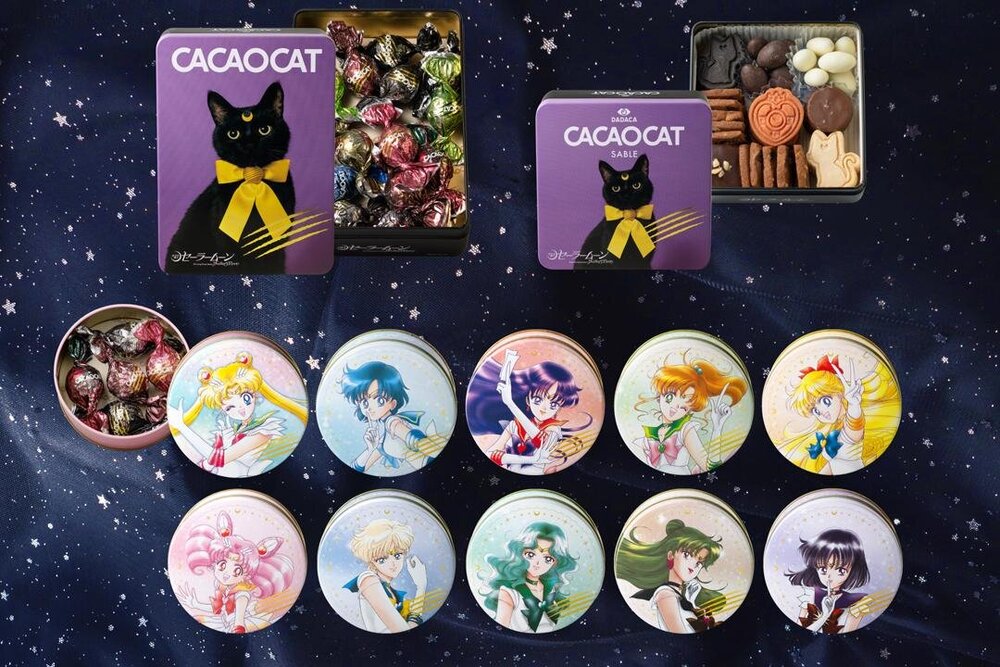 カカオキャット×『美少女戦士セーラームーン』セーラー戦士＆ルナ風