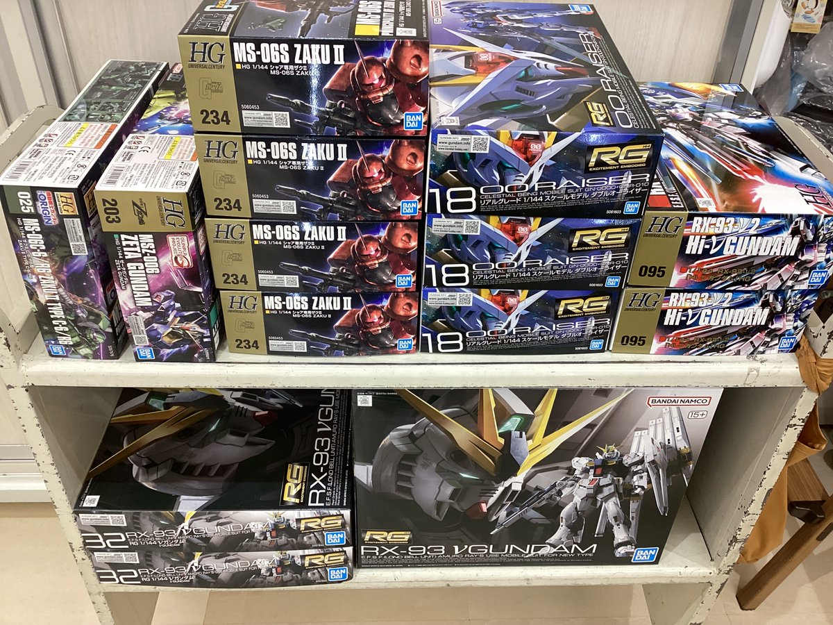 プラモ入荷しました😊 詳しくは店頭をご確認ください🙇 #プラモ