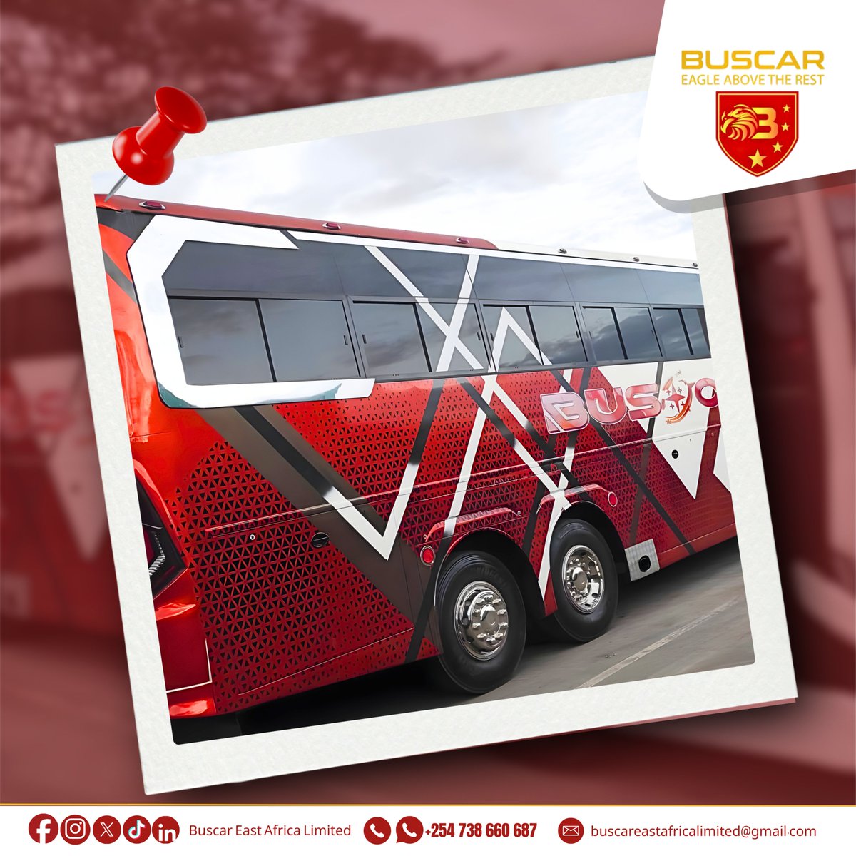 Buscar_EA's tweet photo. See the difference that top-tier design and amenities make.

Step aboard the future of travel and book your premium seat today!

📞 Book Safely Via WhatsApp: +254 738 660 687

#GYOKORES #LuxuryTravel #NewBusAlert #VIPSancutary #BuscarEastAfrica #EagleAboveTheRest https://t.co/TnCLCDVYIv