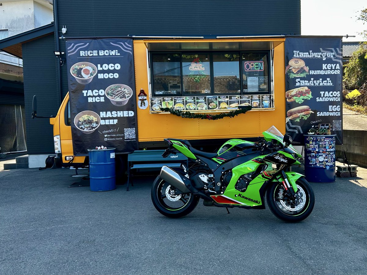 ごちそうさまでした！🙏 またお邪魔しますー🏍️💨 @MITSUBA_KEYA328