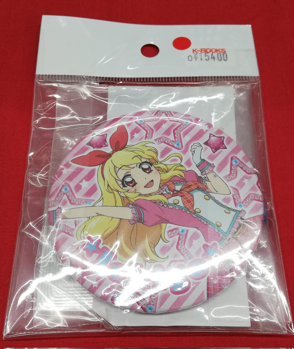 入荷情報】 『アイカツシリーズ』より ◇まるい缶バッジ(包みタイプ