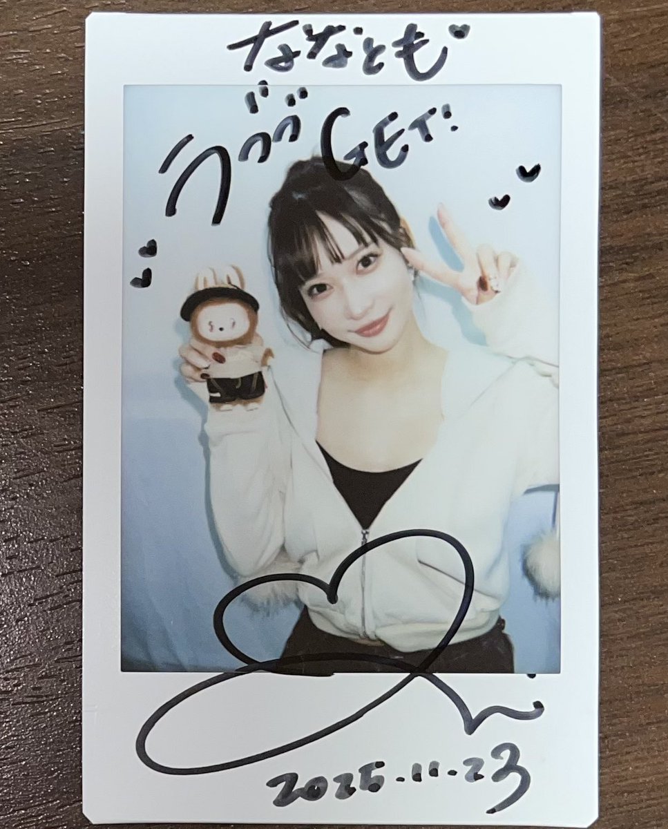 2025/11/23 東京チェキ会🗼@秋葉原加藤ビル6階 初ラブブ見てテンション