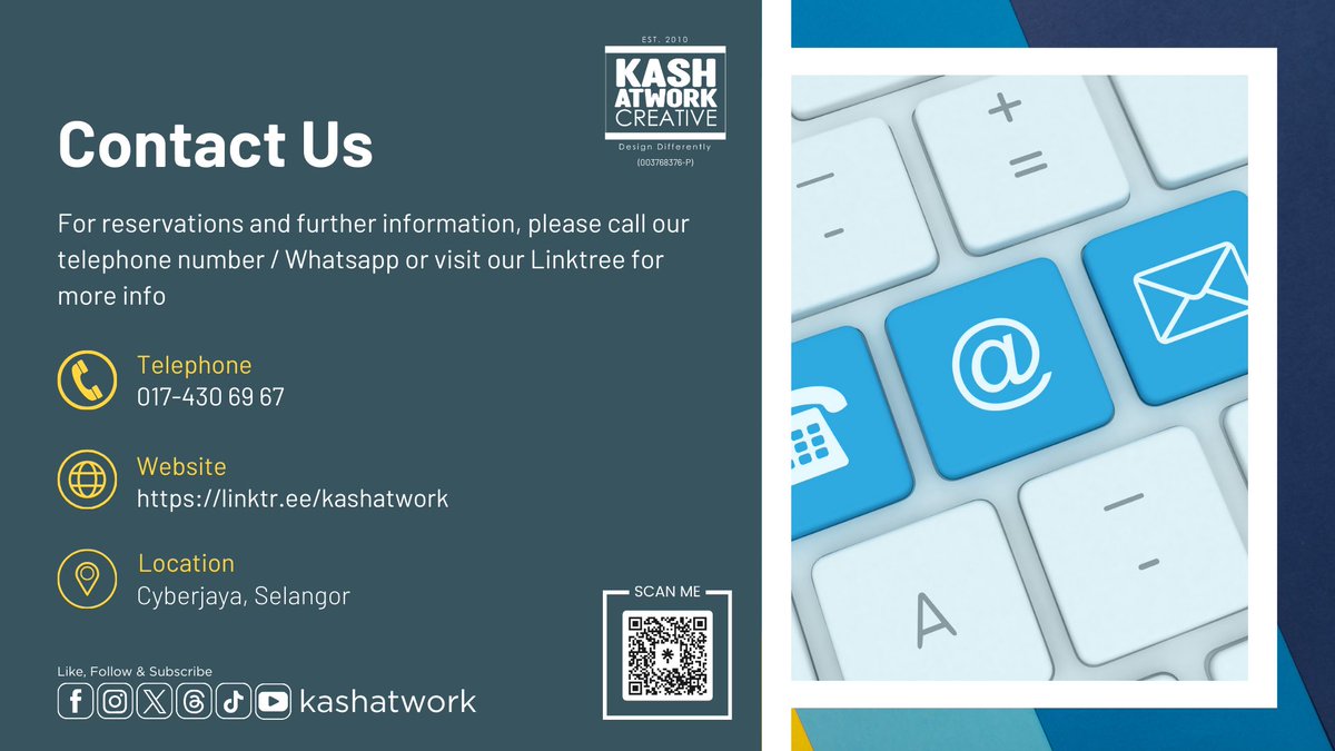 kashatwork's tweet photo. Kalau berminat, just DM je MinK terus tau. Let’s have a proper chat and see how we can work together. Thanks guys! 🙏🏻

Klik untuk whatsapp &amp; maklumat lanjut :
https://t.co/SizcIsodew https://t.co/hZXETn2H3H