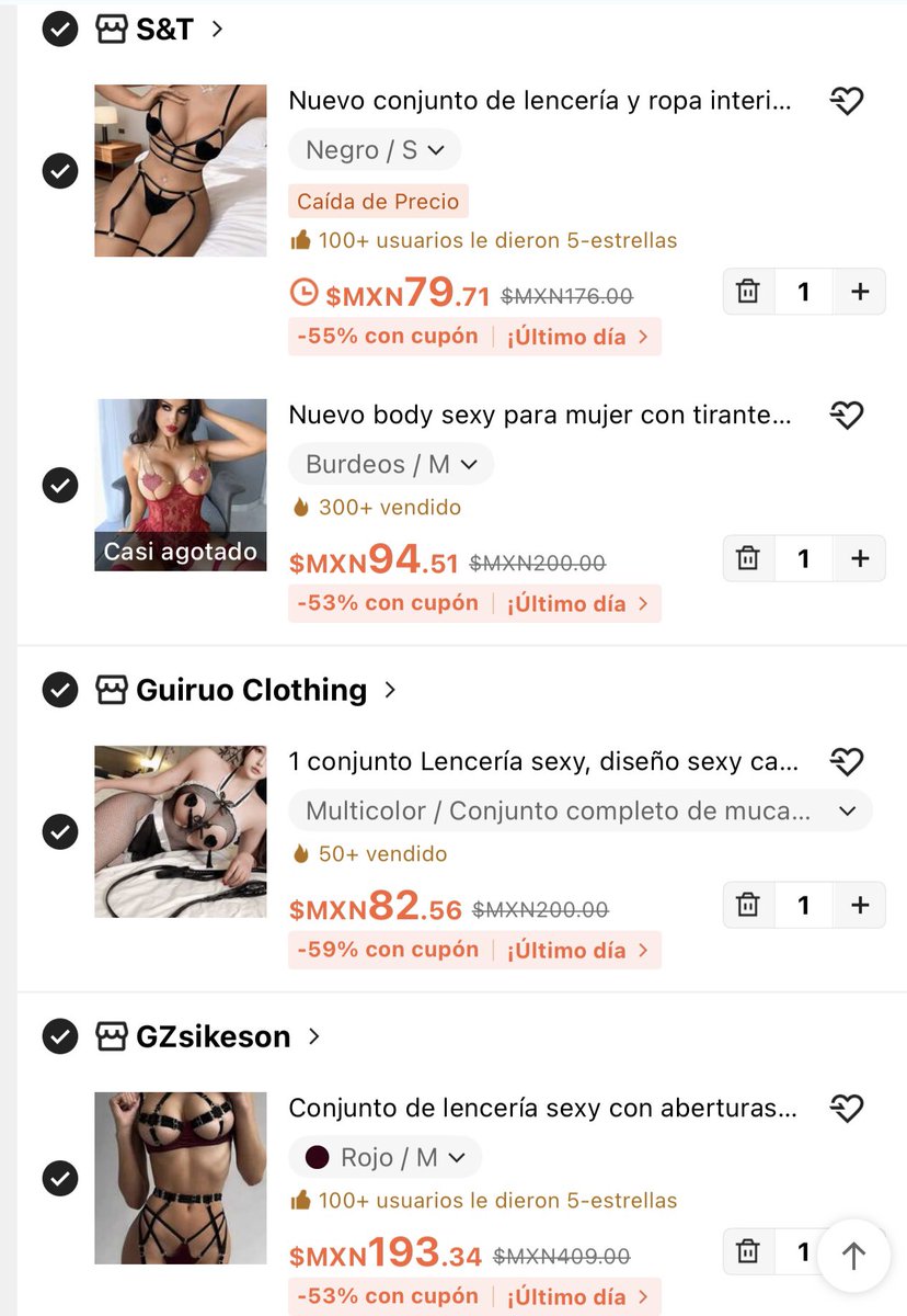 Volví a caer en shein 💀
Miren estas hermosuras 😍