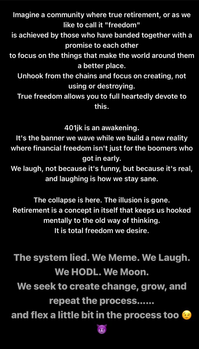 Crypto_And_Guns's tweet photo. @bitcoinlfgo BIG BREAKING 🚨 
CT SEES @401_jk melting faces of all those who ignore this message 

The old retirement systems we’ve been fed are lies. 

Cz7LGKdZPpAxonXx23ZYPW3RtDQvjcf17ZDCZEzFpump

Here read it. Some eduction it’s good. 🫡🫡🫡 https://t.co/Jbc5xgH4cM