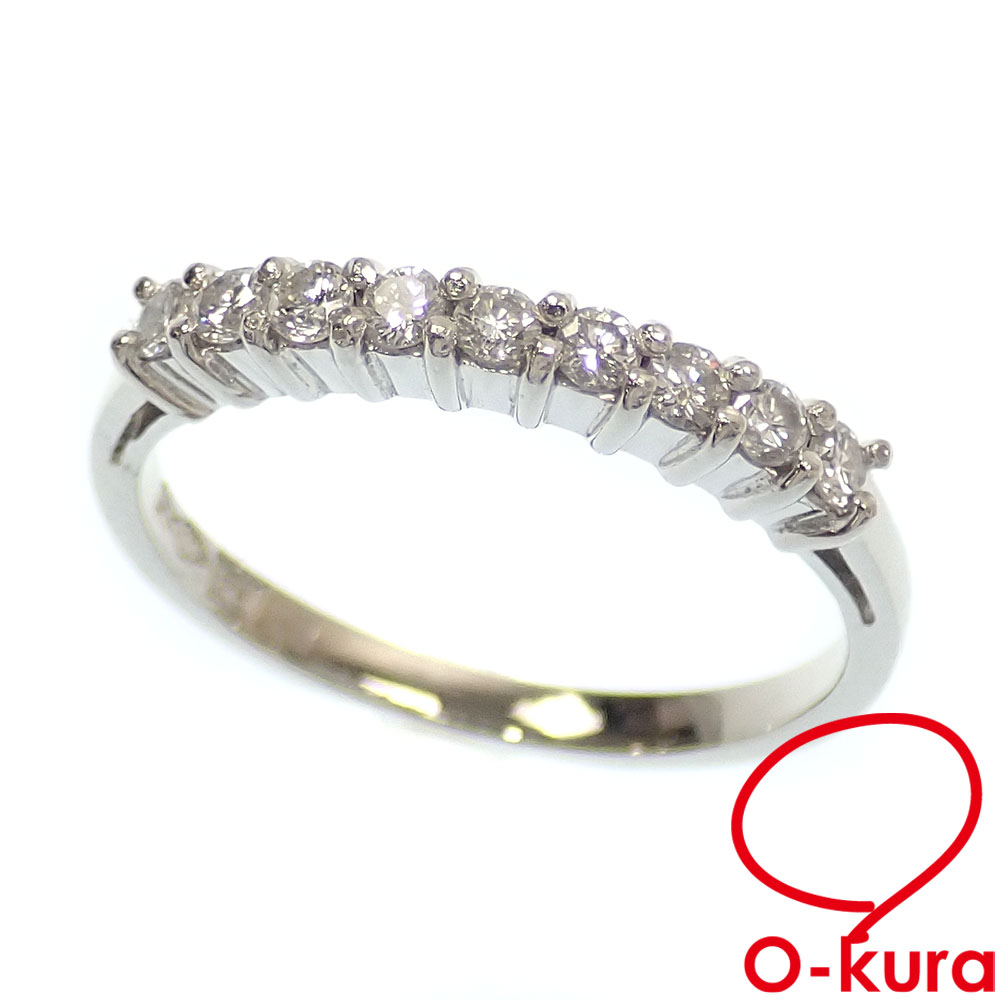 リング Pt900 約11号 ダイヤ0.382ct Pt900 ダイヤモンド リング 0.30ct — セルビーオンラインストア
