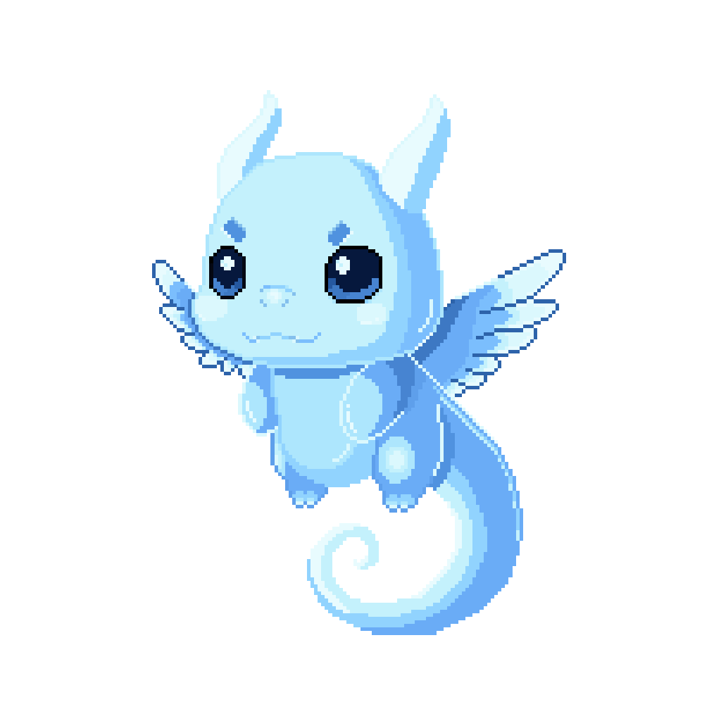 jev3nchy's tweet photo. My icy boi started as pixels on my screen and now he's chilling in the @fluffleworld app 💜 https://t.co/M2h939aMe2