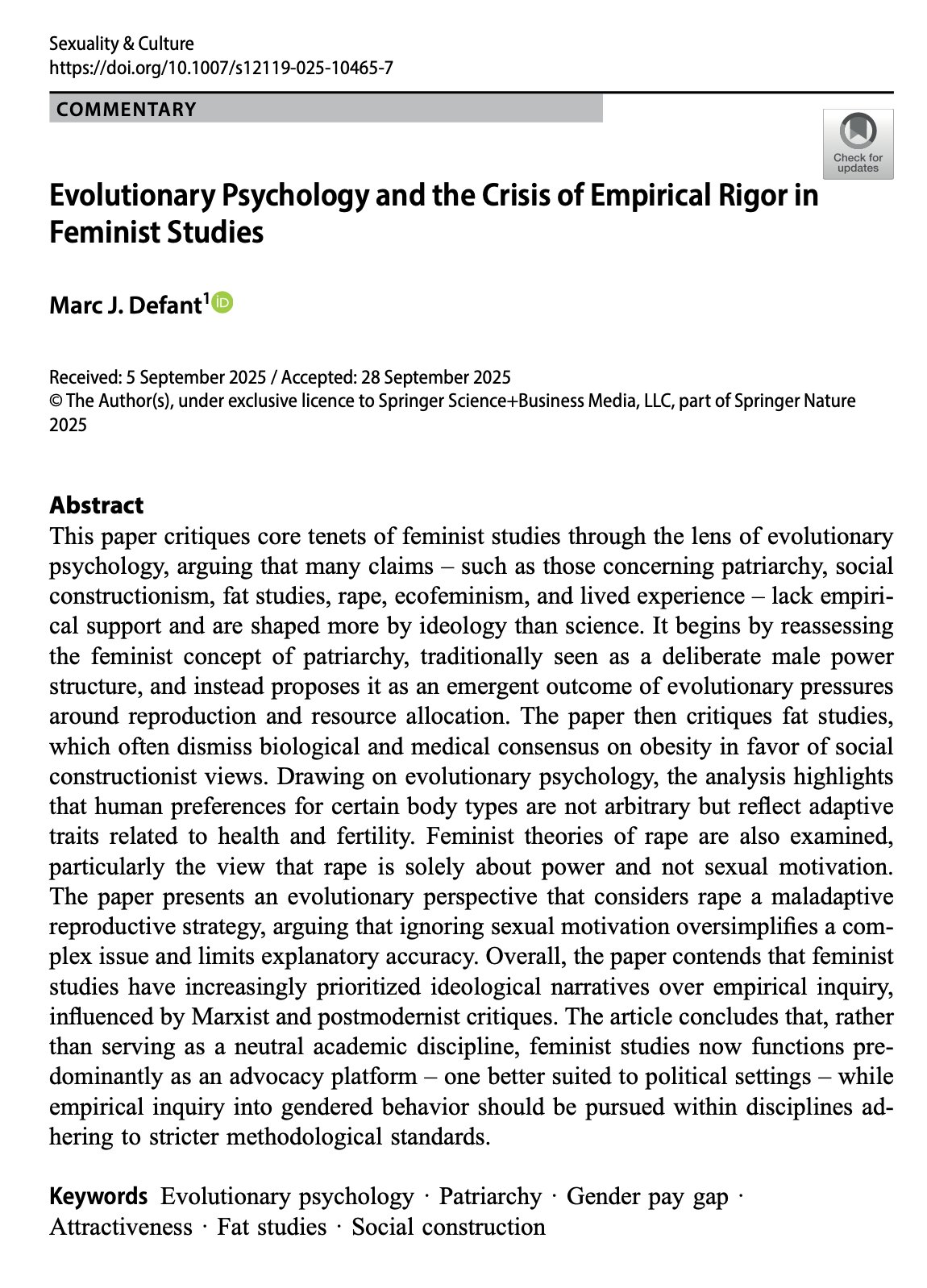 James L. Nuzzo, PhD (@JamesLNuzzo) on X