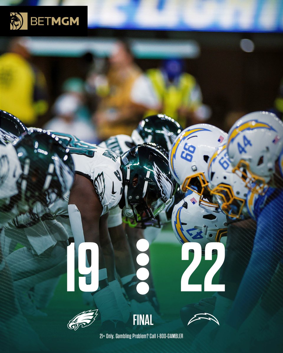 Final
@BetMGM | #PHIvsLAC