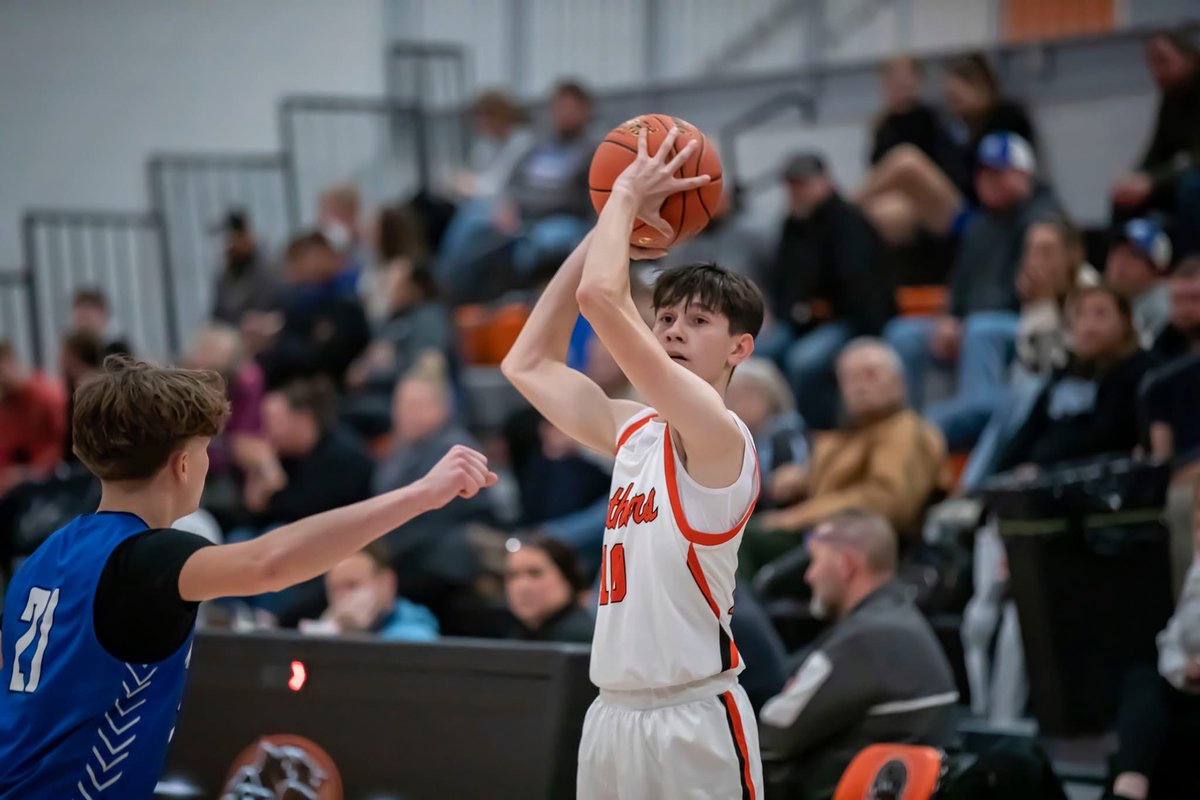 CoachStuart15's tweet image. So proud of this kid. I absolutely love watching him play and playing in HIS ROLE. Big win tonight, great job Panthers. Moving onto semi-final round of Monroe City Tournament. 
#freshman2029