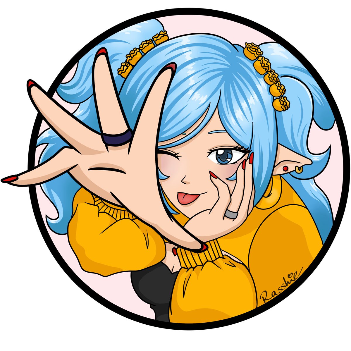 YALL STFU AND LOOK AT WHAT <a href="/Rasshie/">Rasshie 💖✂️</a> MADE FOR MEEEE
GRACIAS BONITA💛