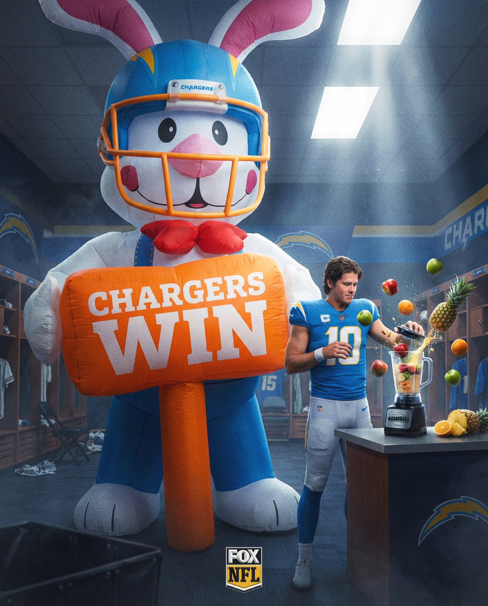 A positive win for the @chargers ⚡️