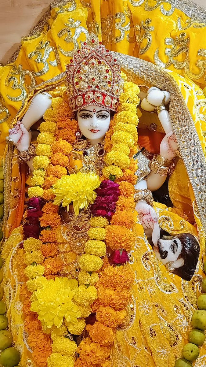 मां बगलामुखी पीतांबरा,
पीले तेज से जग चमकाए।
शत्रु-विघ्न सब ध्वस्त हों,
भक्तों का हर संकट मिट जाए ।।

जय मां बगलामुखी 💛