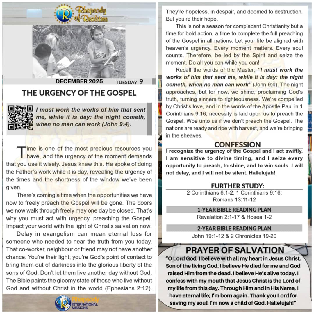 Rhapsody of Realities tweet media