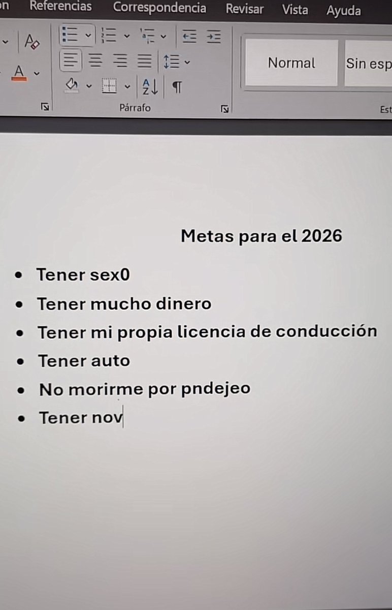Yummmykik's tweet photo. Metas claras para el 2026 😝 https://t.co/K852O5b0Xq