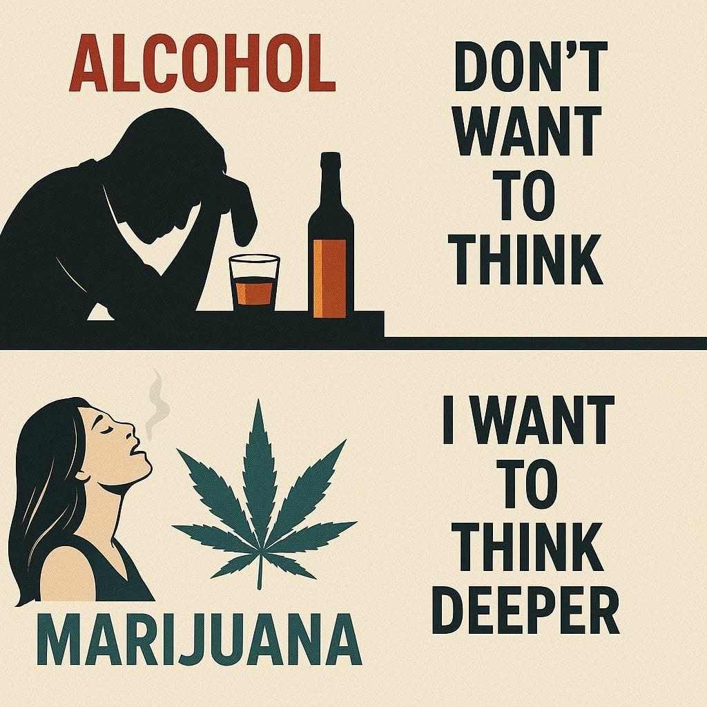 _StonersRUs_'s tweet photo. Weed > alcohol 🙌 https://t.co/I8Xc9x6cws