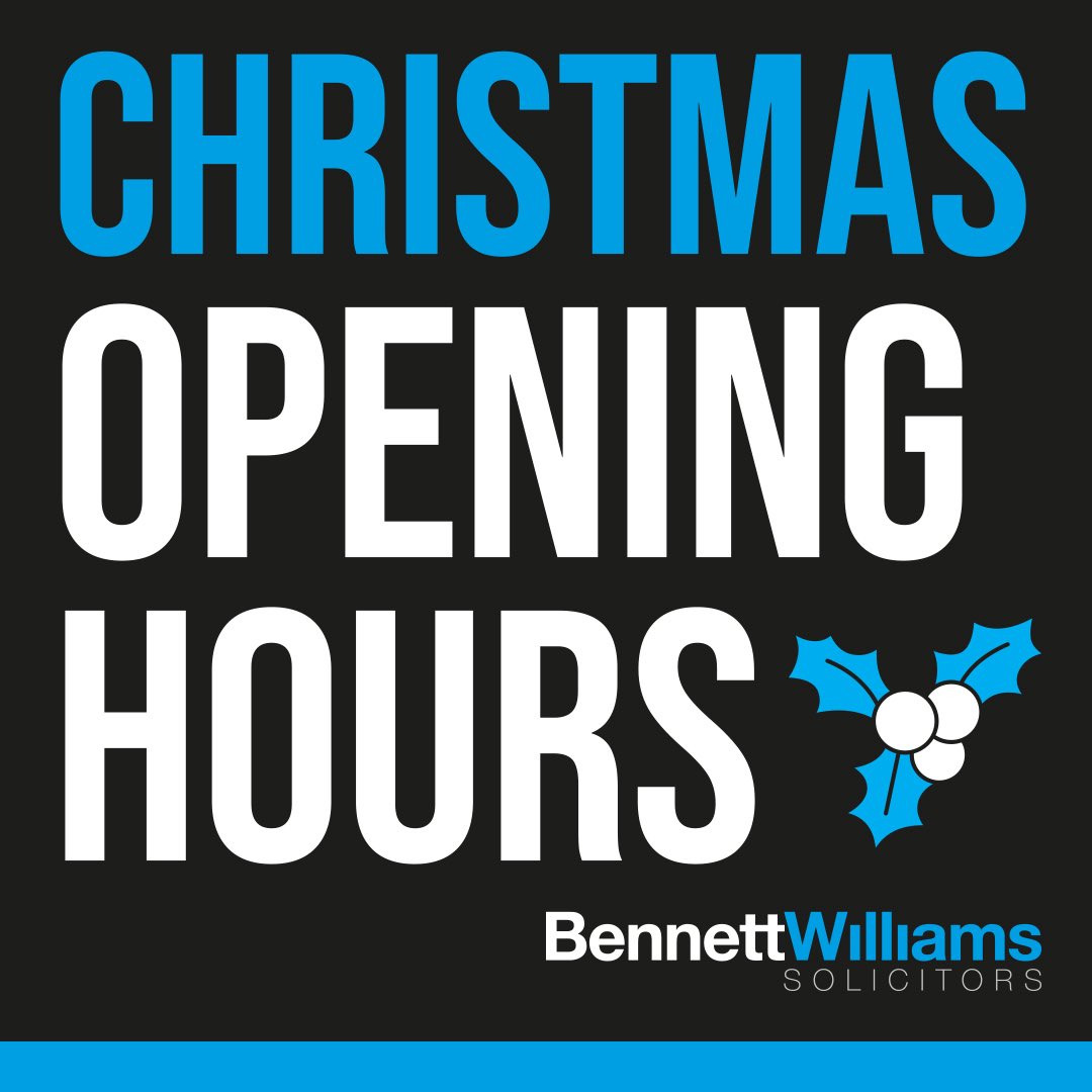 Our offices will close for Christmas at 5.00pm on 23 December 2025 and re-open at 9.00am on 5 January 2026 #Christmas