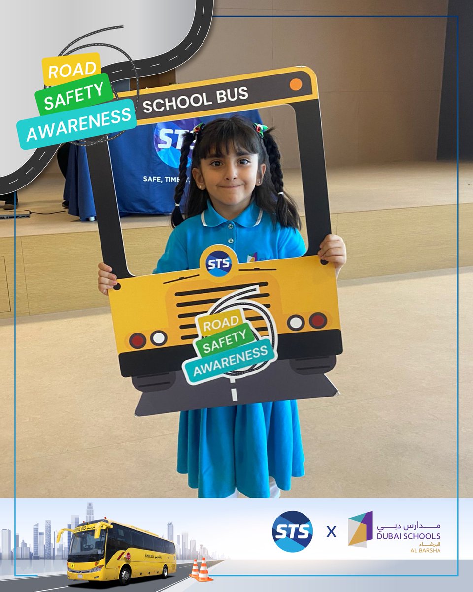 sts_gcc's tweet image. Building safer habits, one day at a time! 🚸🚍

Our 2-day Road Safety Awareness at Dubai Schools Al Barsha empowered students with the knowledge and confidence to stay alert and safe — on the road.

#STSGroup #DubaiSchoolsAlBarsha #RoadSafetyAwareness #SafeJourneys…