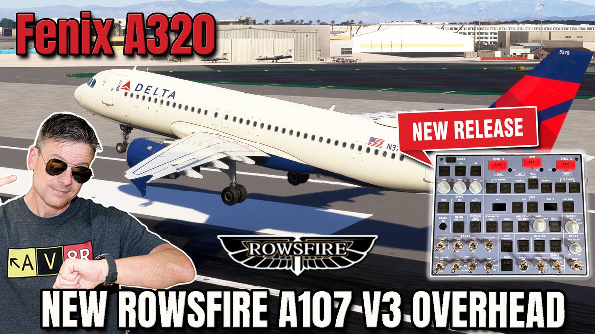 TubeSim's tweet image. LIVE | It just got better! Rowsfire A107 V3 Overhead Panel Debut | Full WINWING Setup! | Fenix A320 #msfs2024 #rowsfire #winwing
youtube.com/live/wy-GlZdqD…