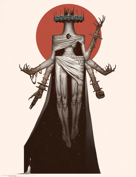 "Observer" From my Deity Series.