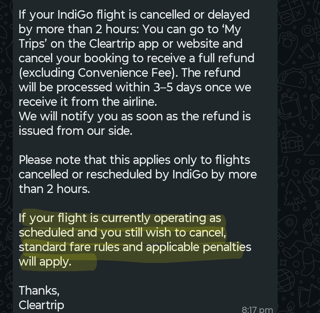 MShymi's tweet photo. @IndiGo6E This is 100% fraud from Indigo, they are not providing any full refunds as promised, they are looting people, when I asked for help, they asked me to DM, but never replied to my message, I had to cancel my important journey because of the existing uncertainties, PNR - SCSNFX https://t.co/Nu7SiGJfM0
