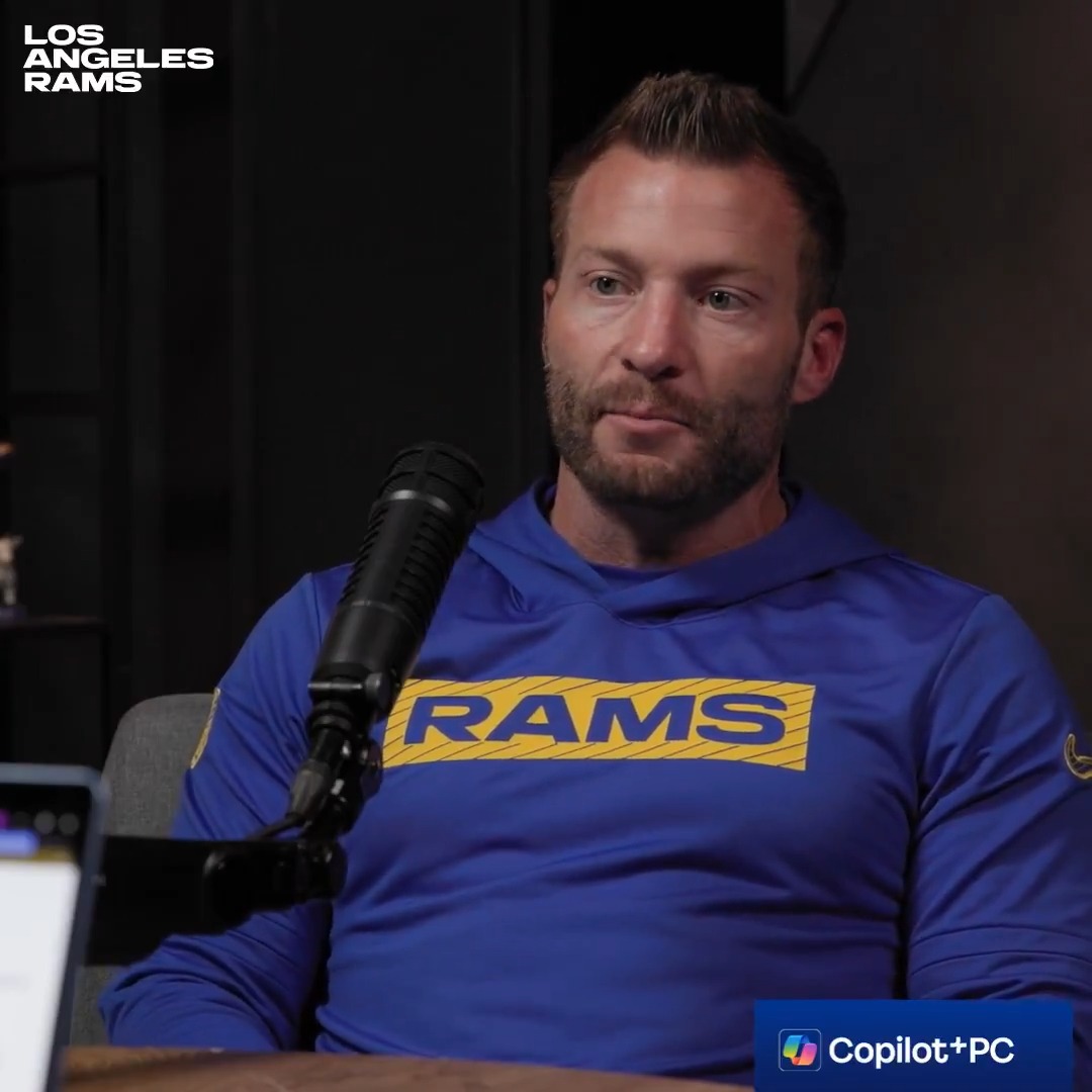 Respect to our home crowd 👏
#RamsHouse | @Copilot + @Microsoft