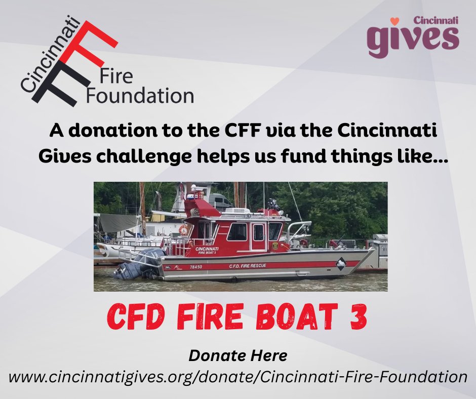 Cincinnati Fire Foundation tweet media