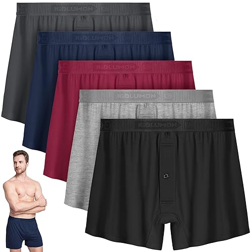 I just received a contribution towards IGOLUMON Mens Underwear Boxer Shorts 5 Pack Bamboo Rayon Boxers for Men Classic Relaxed Fit Boxer Shorts with Button Fly - 3X-Large - 1*black/1*light  from AngrMgmt00 via Throne. Thank you! throne.com/uncle_vac #Wishlist #Throne