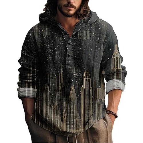 An item on my Throne wishlist just got fully funded: MARSVOVO Novelty Hippie Light Weight Hoodie for Men Long Sleeve Hooded Shirt Casual Quarter Button Tops for Spring Fall - A Cyberpunk City - 5X-Large. Thank you! throne.com/uncle_vac #Wishlist #Throne