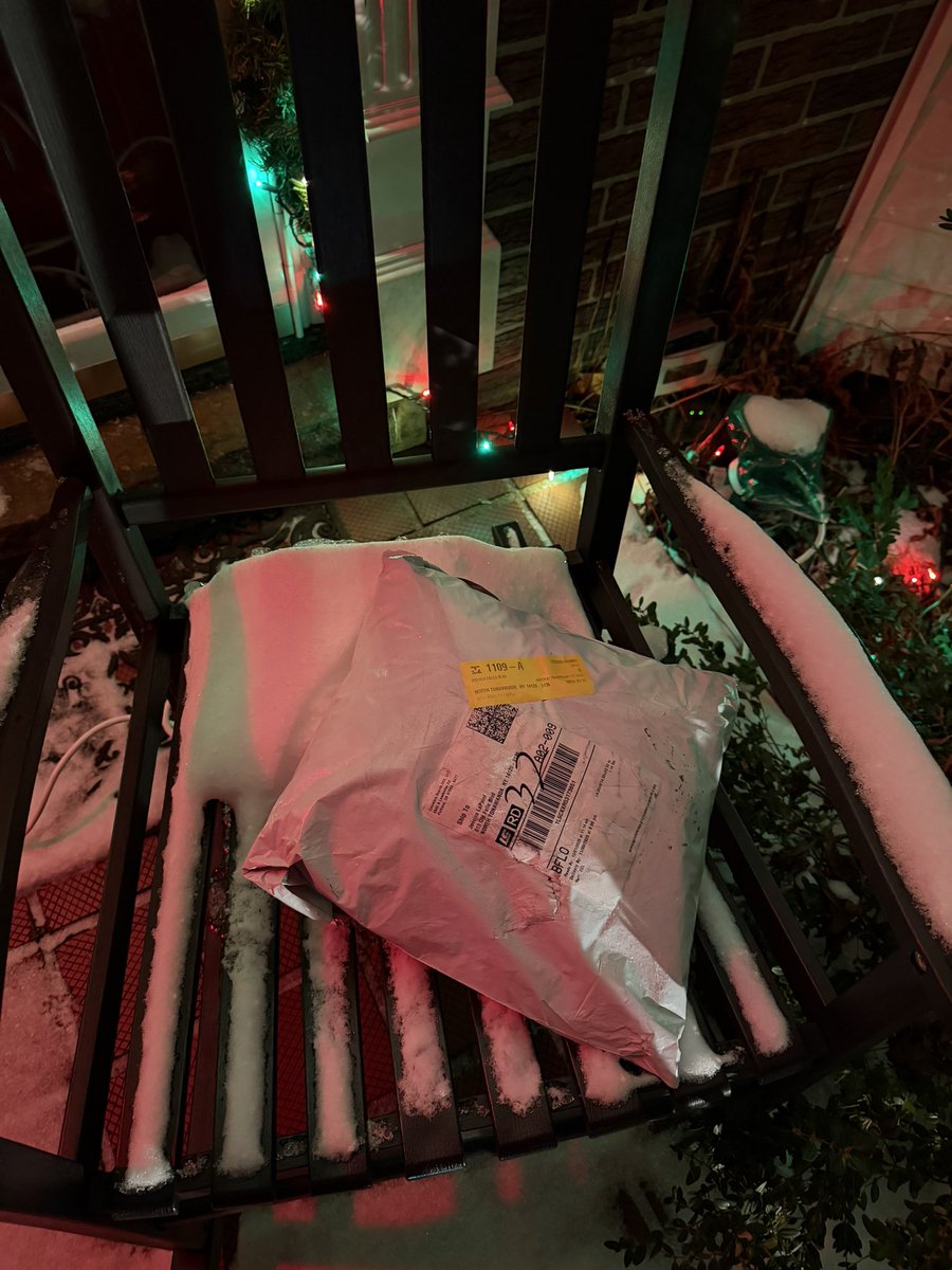 Your company is disgraceful and completely incompetent. This is probably the 5th package left in the rain or snow since Sept. CAN YOU NOT READ!?! <a href="/OnTrac_Shipping/">OnTrac</a> you NEVER FIX YOUR MISTAKES. This package was thrown after the driver messed up my extension cords/decorations 😡