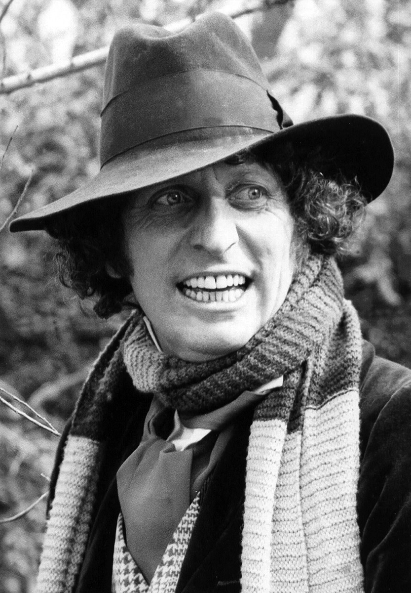 Tom Baker during "Pyramids of Mars". #TomBaker #DoctorWho #FourthDoctor