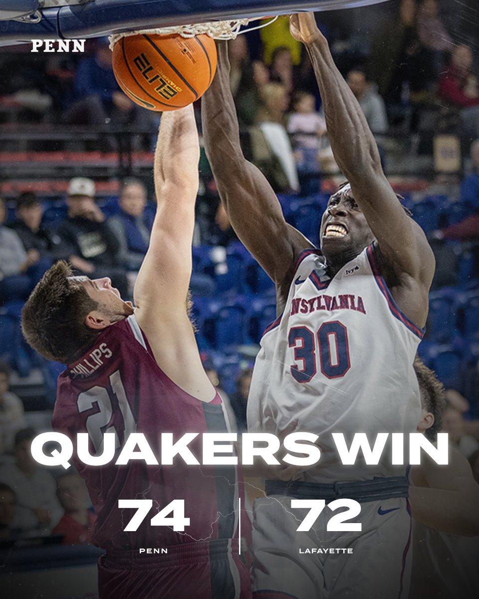 Exhale.

#FightOnPenn 🔴🔵🏀