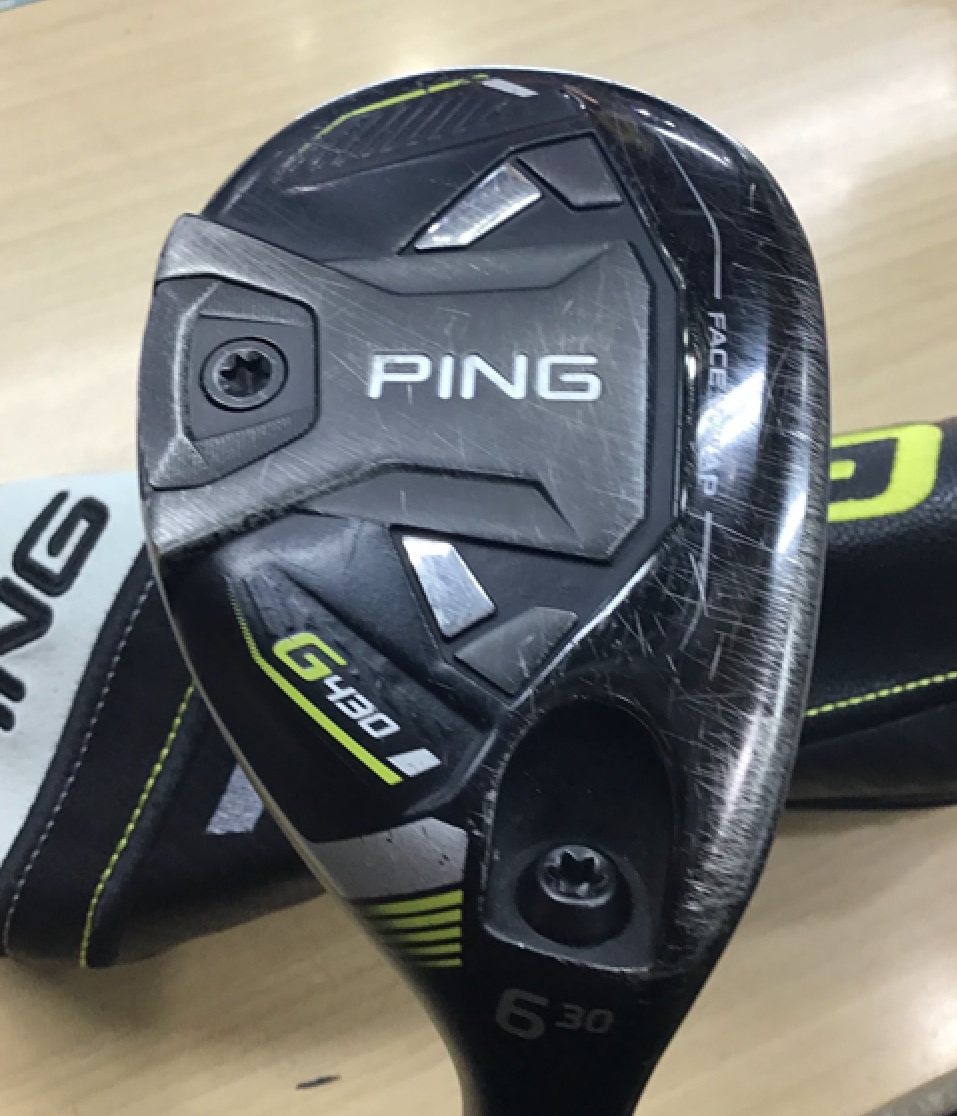 おはようございます。 人気のG430noユーティリティ。 6番で、シャフト