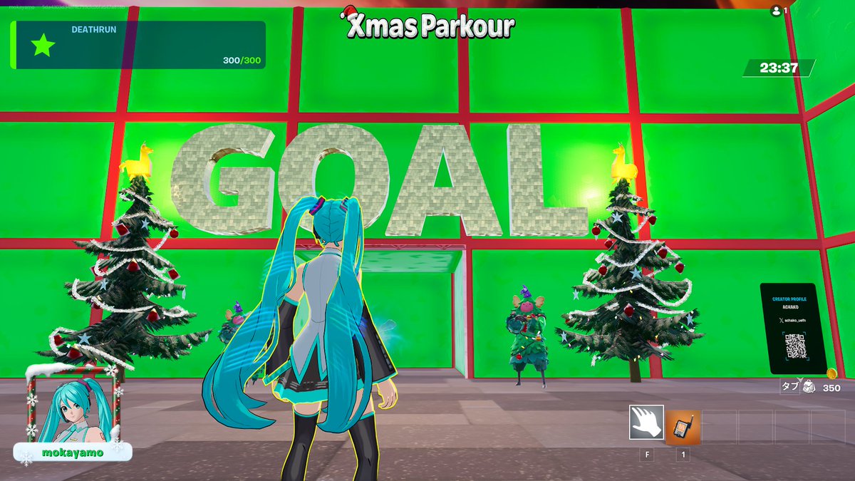 久しぶりにパルクールMAPプレイしたけど、以前よりだいぶ進化してた！
アセットの使い方の幅が広がってて全然飽きない設計になっている。
似たり寄ったりになりがちなUGC、特にパルクールMAPでここまで独自性を感じられるのが凄い。
<a href="/achako_uefn/">𝗔𝗖𝗛𝗔𝗞𝗢@UEFN.Fortnite🖤</a>