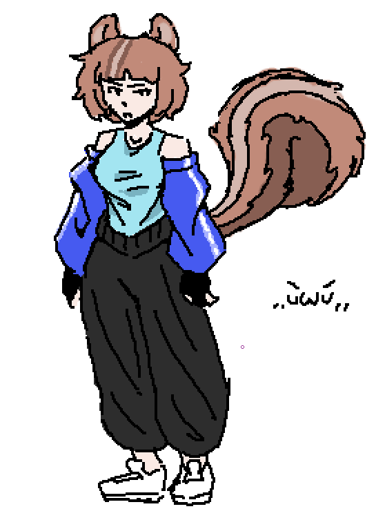 _KATEMI's tweet photo. random OC I made in the spot https://t.co/G4J86y3e8a