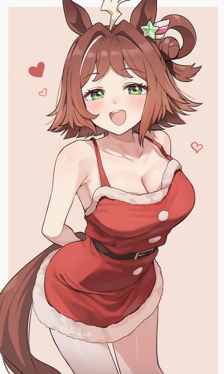 alluringAIillus's tweet image. サンタコスクラフト