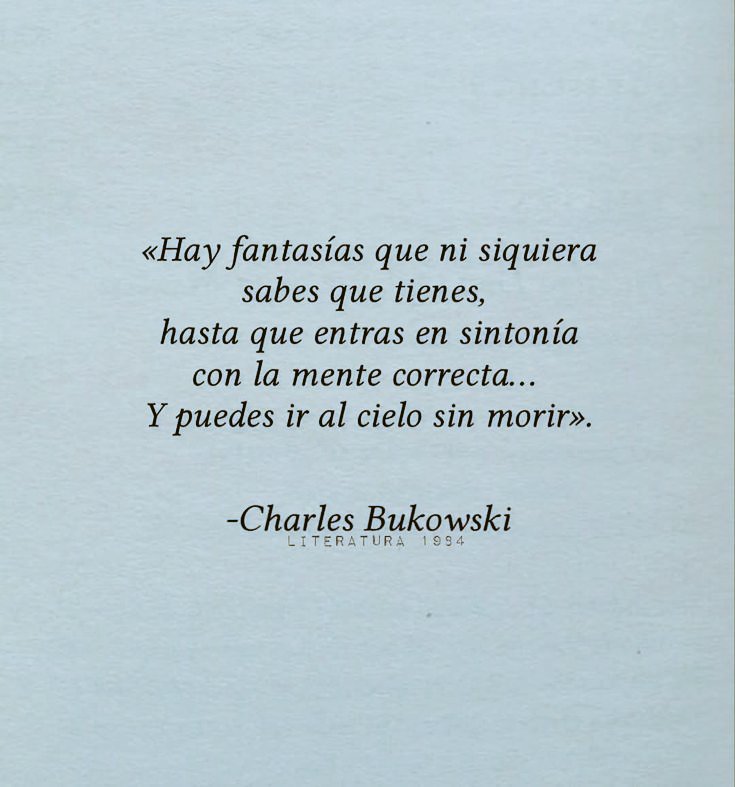 Leído por ahí... ✨