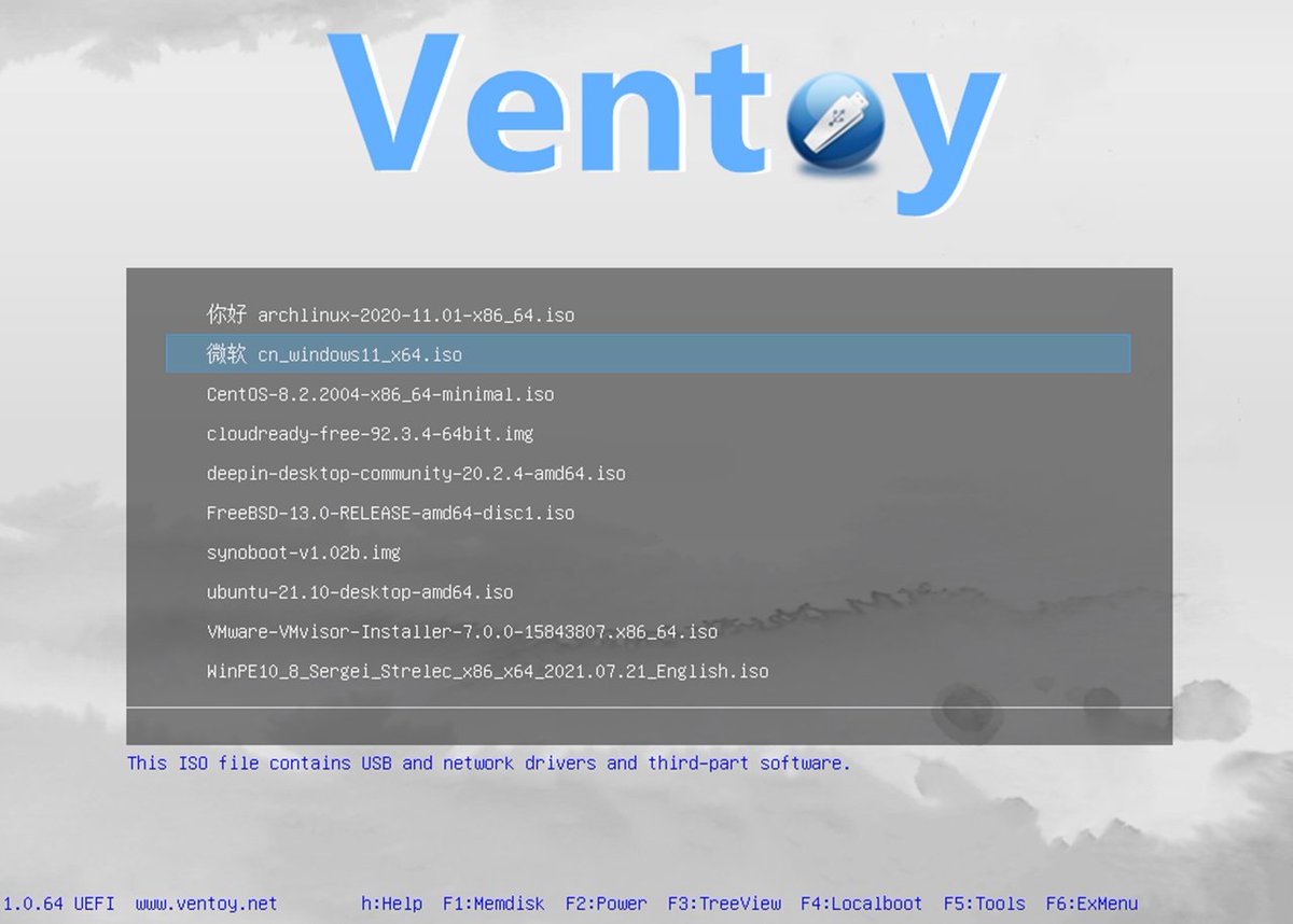 PCインストールツール「Ventoy v1.1.08」がリリースされ、ついにFreeBSDシステムに対応しました。Ventoyは、様々なシステムを頻繁にインストールするユーザーに最適です。本体をUSBドライブに書き込み、ISOイメージをUS