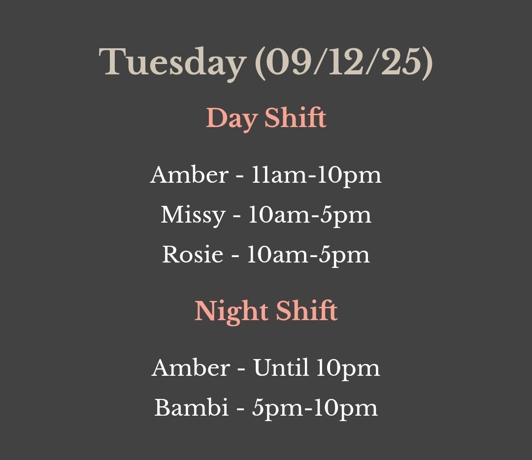 23HumphriesTce's tweet photo. Temptation Tuesday 😇 gorgeous new lady Amber started yesterday. Come in and say hello! https://t.co/ziygeTvis6