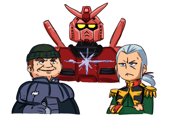 "URのミーシャちゃんとURのアナベルちゃんがピンク色の高性能機を取り合ってるソシャゲ"ってフレーズでこんなムサい絵面が出てくるのなんかのバクだろ。