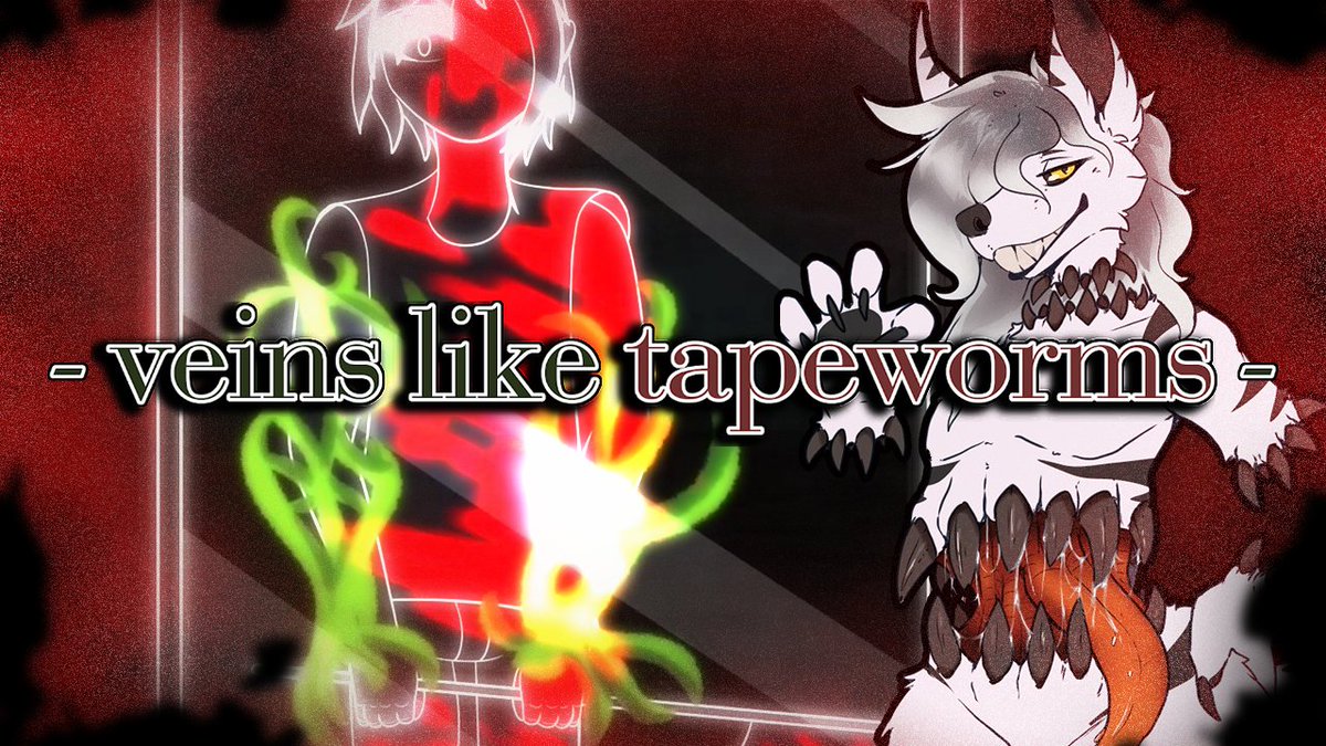 Hello everyone! I am going to be streaming Veins Like Tapeworms, a choose your own visual novel tonight for the #choosewiselyfestival tonight!