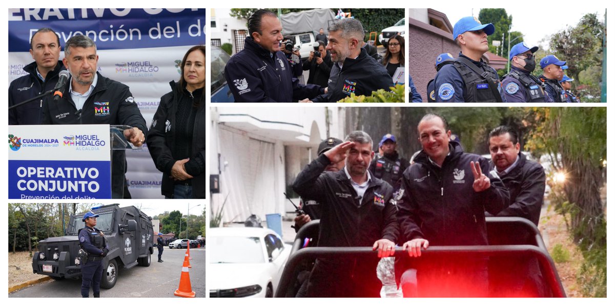 Las alcaldías donde opera Blindar🛡️ son las que registran la mejor percepción de seguridad en toda la CDMX.

Hoy activamos un operativo conjunto con <a href="/cuajimalpa_gob/">Alcaldía Cuajimalpa</a> para reforzar nuestras fronteras durante la temporada decembrina, de modo que quienes se quedan puedan estar
