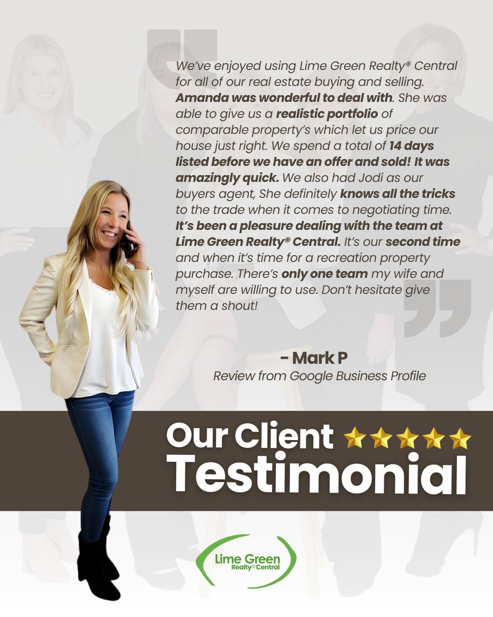 Mark’s home sold in just 14 days with Lime Green Realty® Central 🏡 Amanda’s pricing strategy and Jodi’s negotiation skills made all the difference Thinking of selling or buying? Let’s chat 💬

#BestRealtorRedDeer #TopAgentRedDeer #LimeGreenRealtyCentral #RedDeerRealEstate