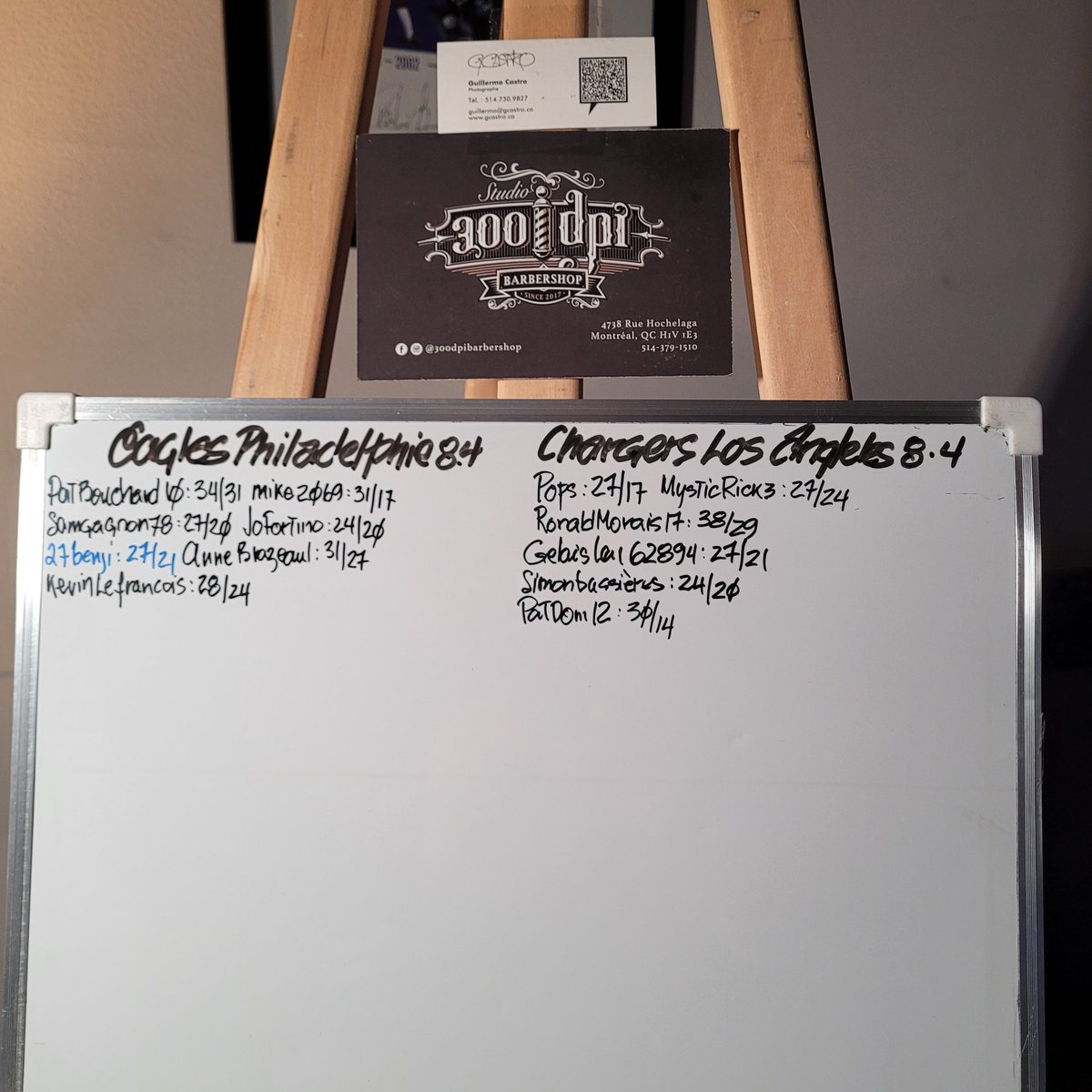 MichelGroulx8's tweet photo. Mise à jour #LePopsBoard 🏈🏈🏈🏈 #NFLMONDAY #sem14 @AnneBrazeau1 @GelaisLen62894 @KevinLefrancois merci bon match toutes et tous . BOARD FERMÉ https://t.co/fP7modFB2M