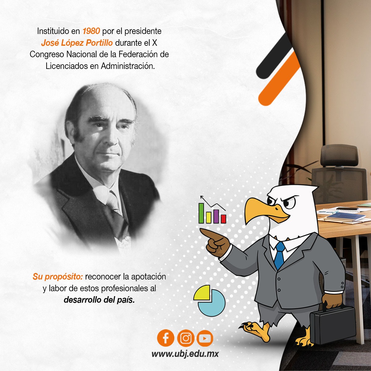 ✨ Día Nacional del Administrador ✨
Este 8 de diciembre reconocemos la labor de las y los Administradores, profesionales clave para el desarrollo del país y el crecimiento de cada institución.
🎉 ¡Feliz Día del Administrador!