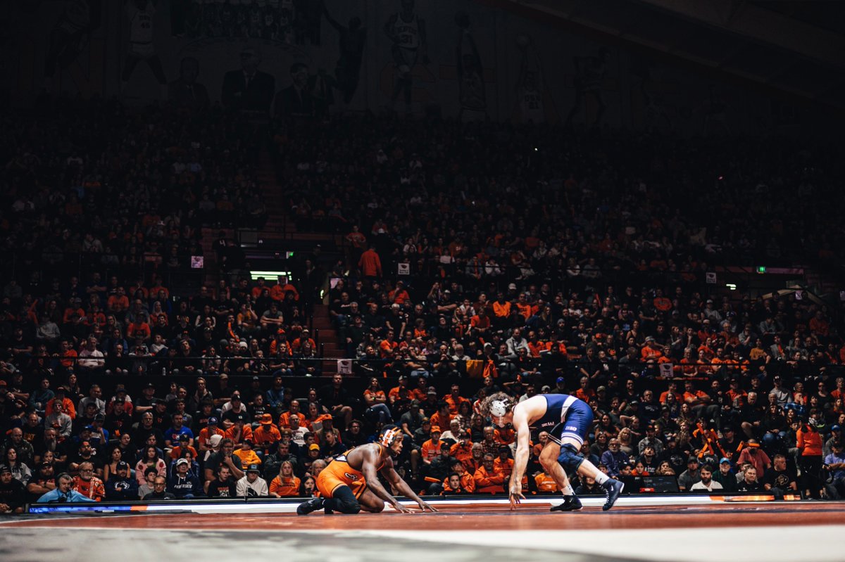 BeaverWrestling's tweet image. #25 Oregon State takes on #2 Ohio State on January 4th. It’s time to FILL GILL!