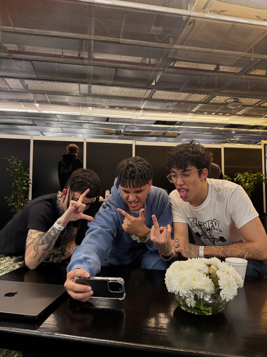 archiveramma's tweet image. Ramma, tobi and sixto.