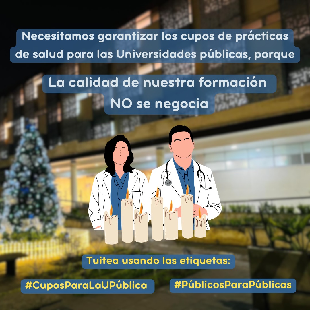 MalvaviscoAL's tweet photo. La educación pública y el futuro de la salud en nuestro país hoy dependen de una ampliación de los cupos de prácticas para Universidades públicas. Por eso hoy todos apoyamos #PúblicosParaPúblicas #CuposParaLaUPública https://t.co/a1Ot1gChKu